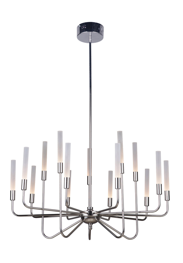 Craftmade Valdi 49615-PLN-LED Chandelier Light - Polished Nickel