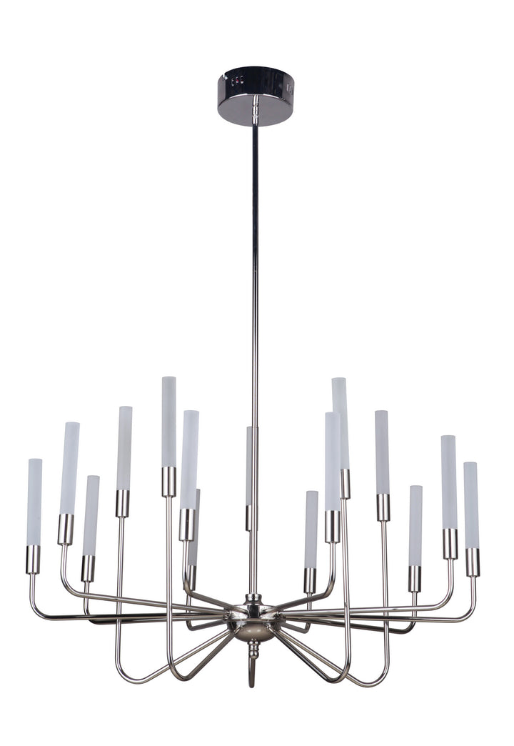 Craftmade Valdi 49615-PLN-LED Chandelier Light - Polished Nickel