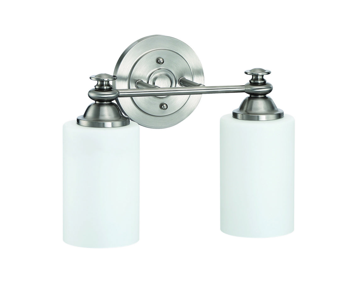Craftmade Dardyn 49802-BNK Bath Vanity Light 14 in. wide - Brushed Polished Nickel