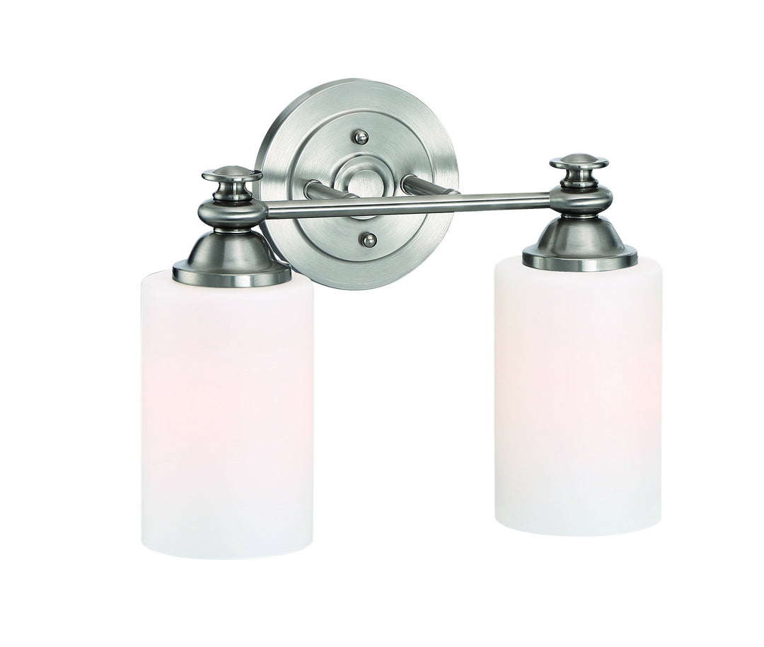 Craftmade Dardyn 49802-BNK Bath Vanity Light 14 in. wide - Brushed Polished Nickel