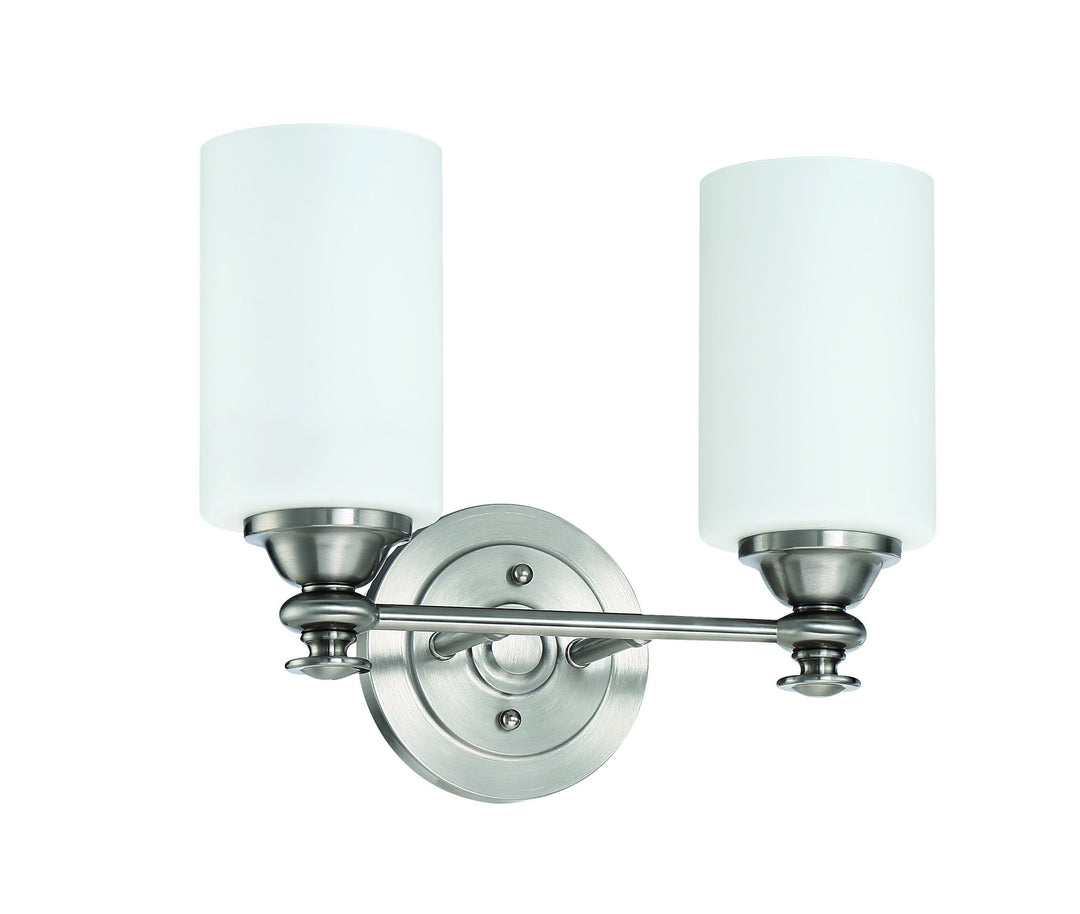 Craftmade Dardyn 49802-BNK Bath Vanity Light 14 in. wide - Brushed Polished Nickel