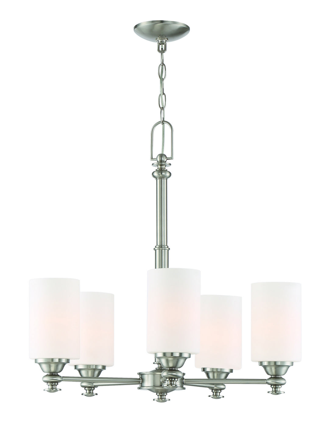 Craftmade Dardyn 49825-BNK Chandelier Light - Brushed Polished Nickel