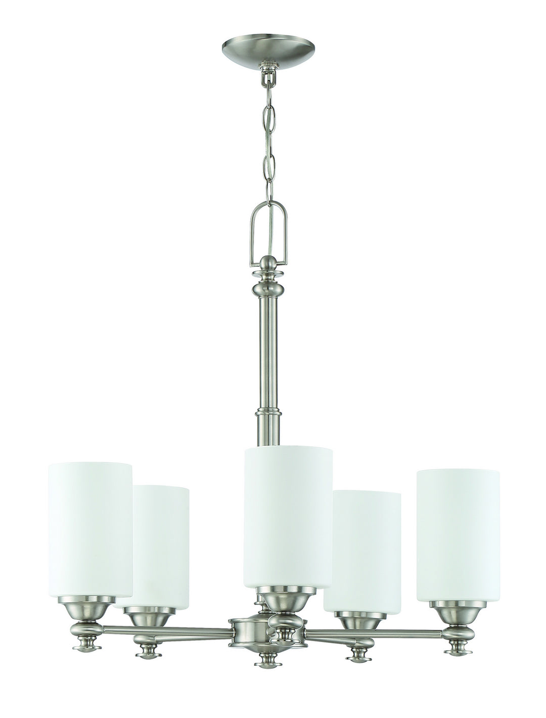 Craftmade Dardyn 49825-BNK Chandelier Light - Brushed Polished Nickel