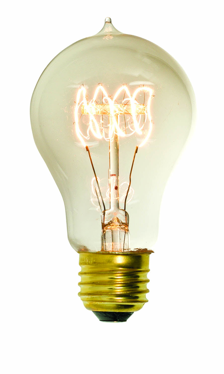 Craftmade Lighting 5400  Early Electric Bulb Light Bulb Clear Amber