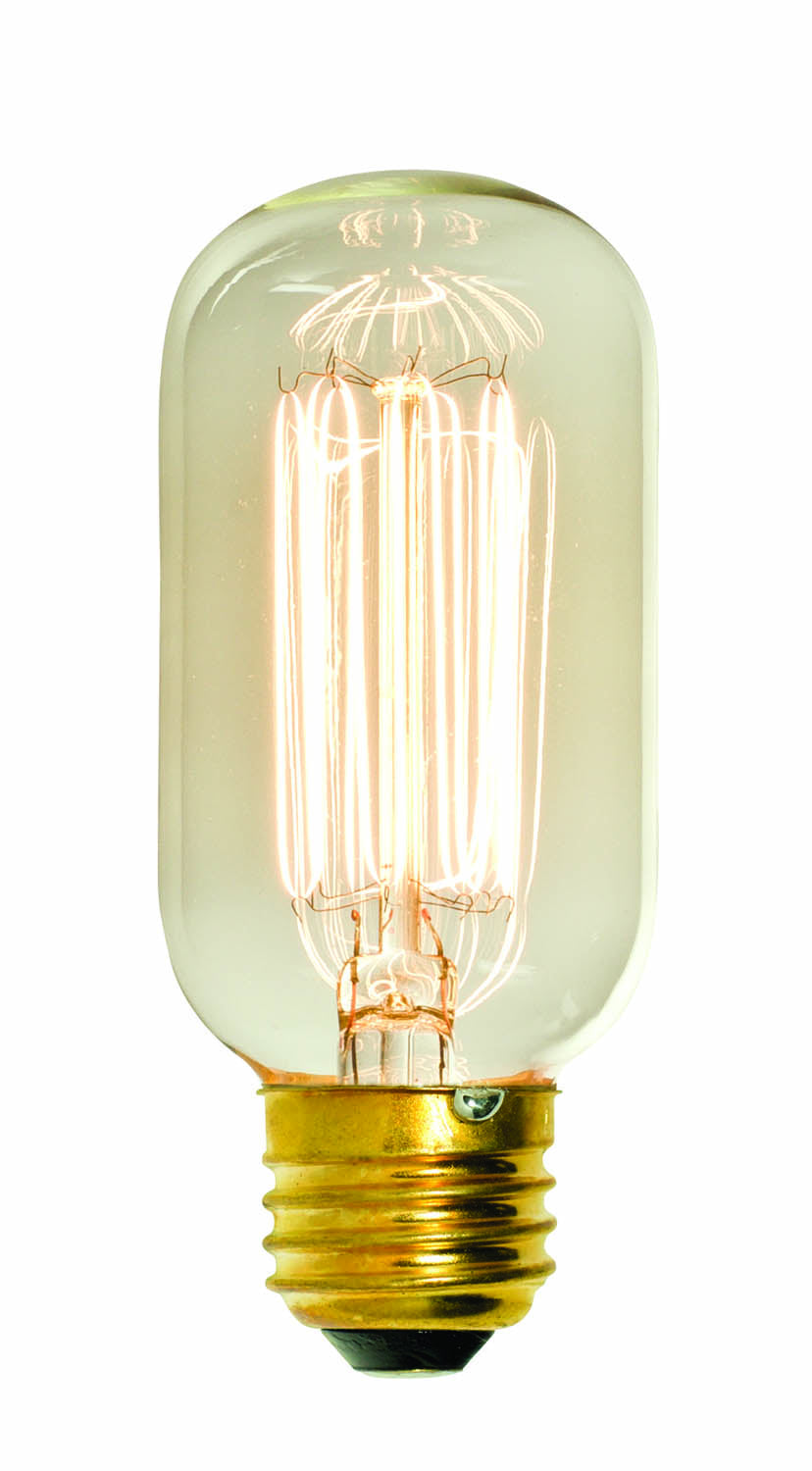 Craftmade Lighting 5455  Early Electric Bulbs Light Bulb Clear Amber