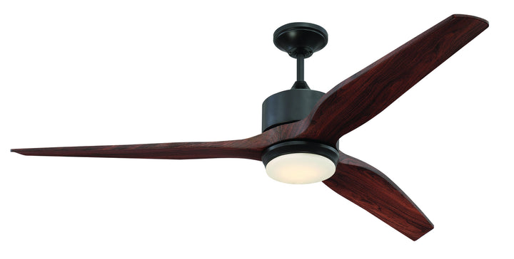 Craftmade Lighting BMOB60-MAH Modern Mobi Fan Mahogany