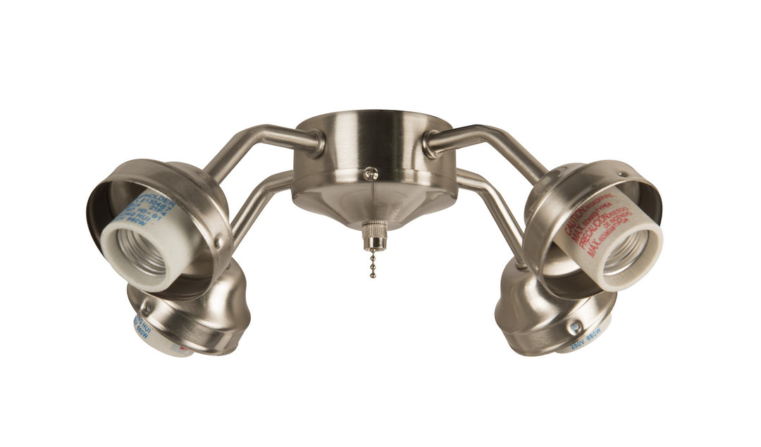 Craftmade Lighting F400-BNK-LED  Fitter Fan Brushed Polished Nickel