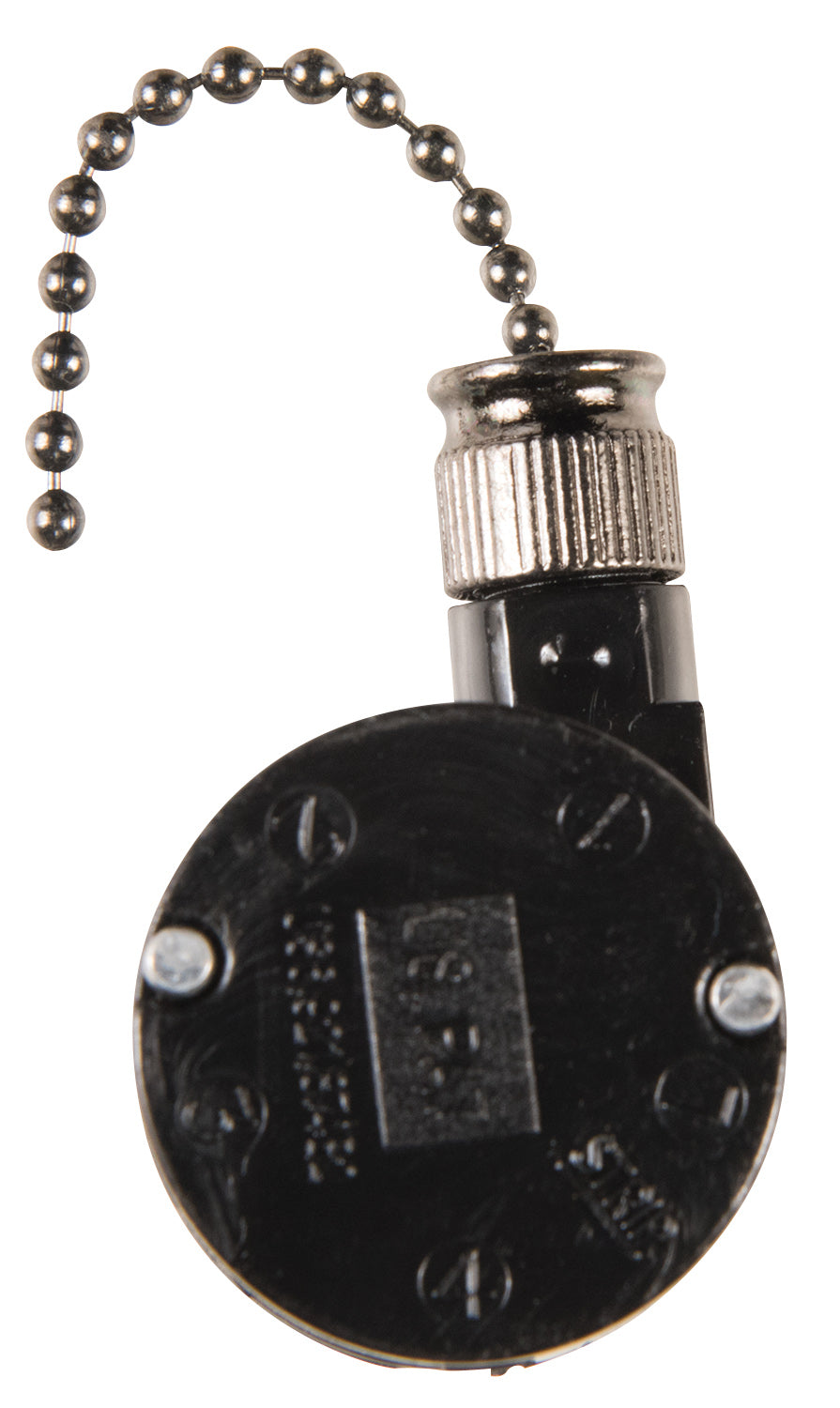 Craftmade Lighting TSS-402  Dual/Triple Capacitor Pull Switch Home Decor Black