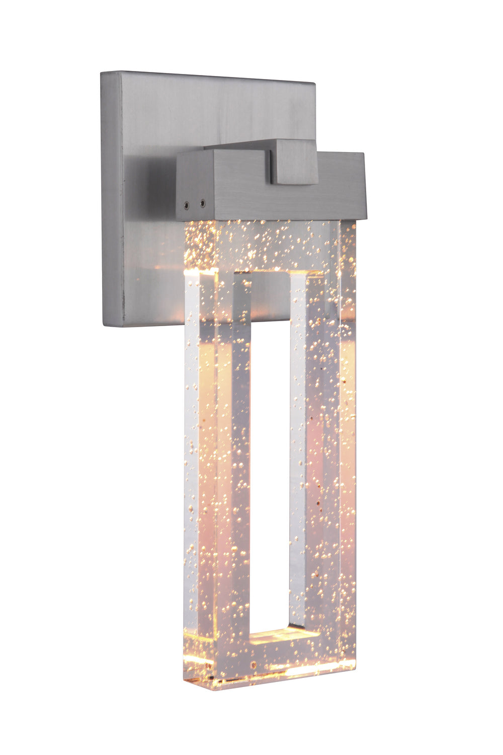 Craftmade Lighting ZA1104-SA-LED Modern Cantrell Outdoor Satin Aluminum