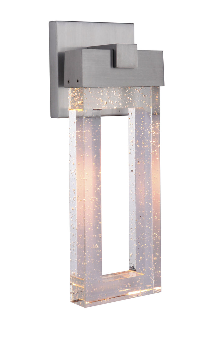 Craftmade Lighting ZA1114-SA-LED Modern Cantrell Outdoor Satin Aluminum