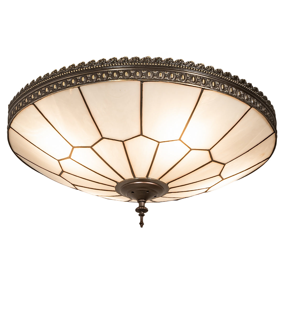 Meyda Tiffany Vincent 199824 Ceiling Light - Mahogany Bronze