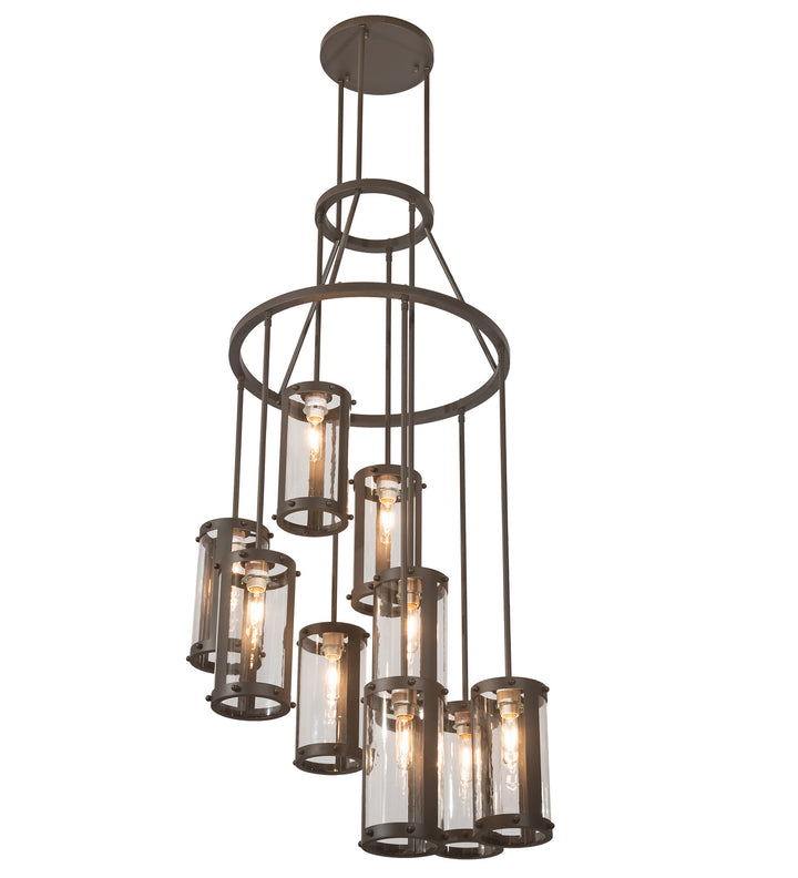 Meyda Tiffany Cartier 200139 Chandelier Light - Oil Rubbed Bronze