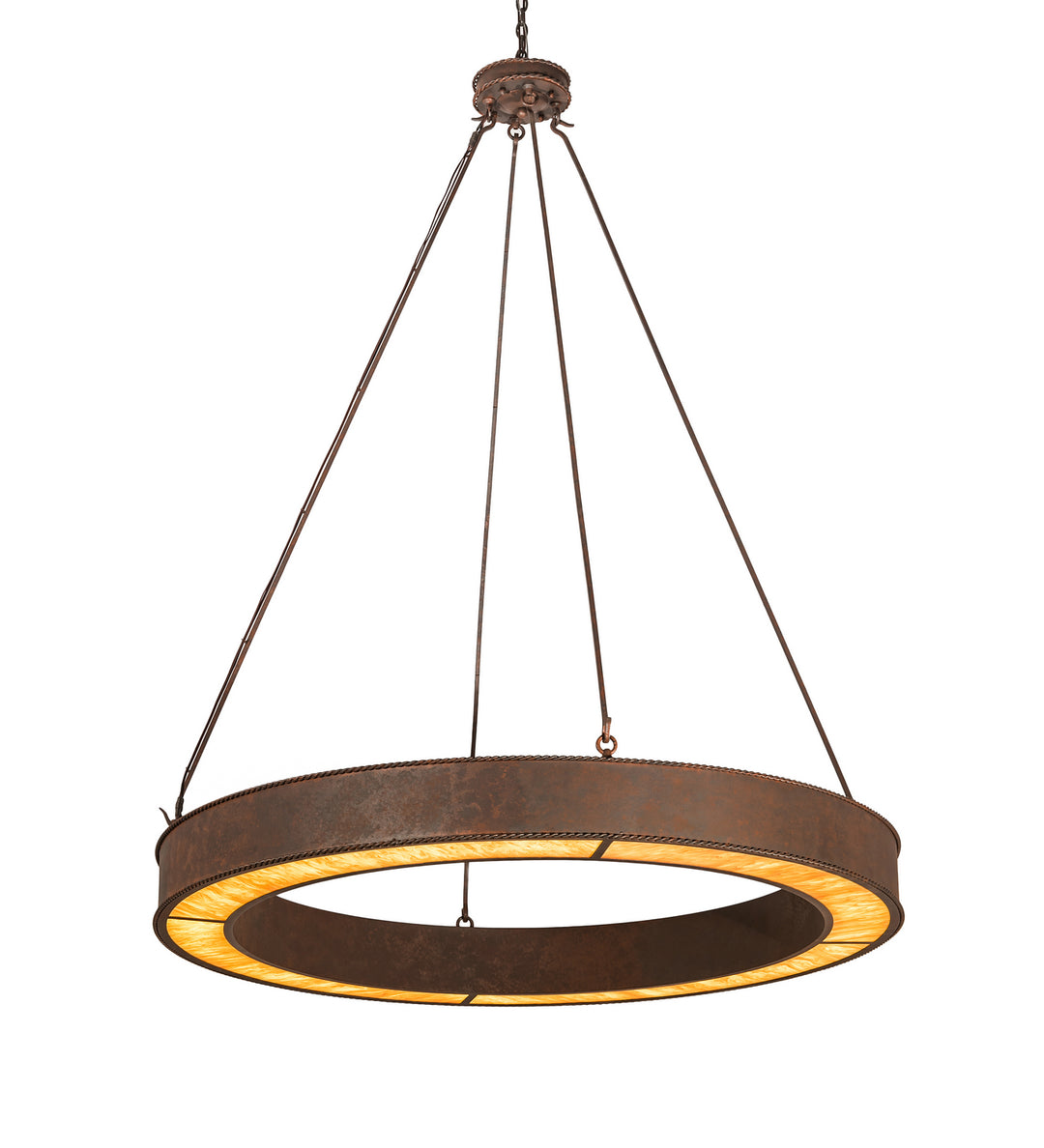 Meyda Tiffany Escabroso 201694 Chandelier Light - Rust