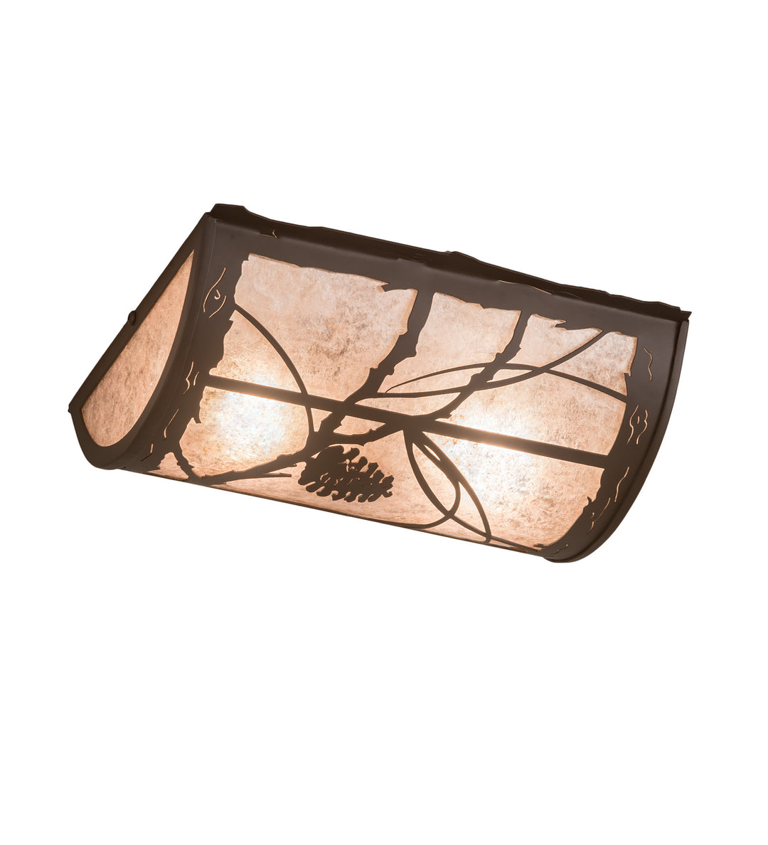 Meyda Tiffany Whispering Pines 201983 Ceiling Light - Oil Rubbed Bronze