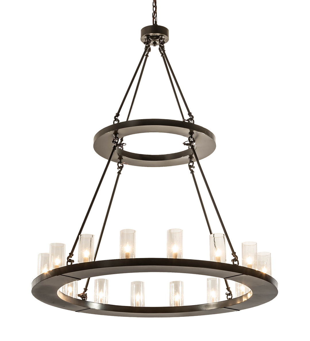 Meyda Tiffany Loxley 202214 Chandelier Light - Timeless Bronze
