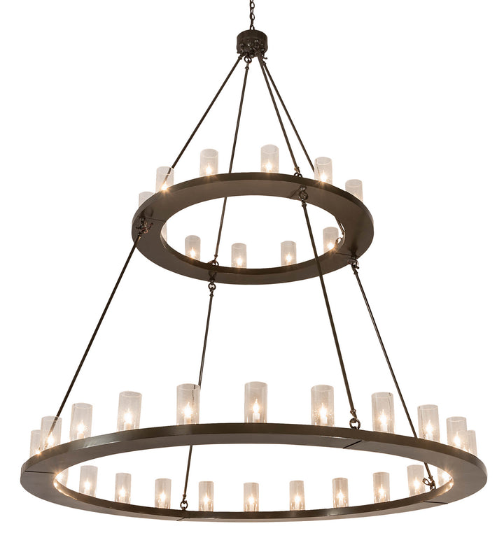 Meyda Tiffany Loxley 202215 Chandelier Light - Timeless Bronze