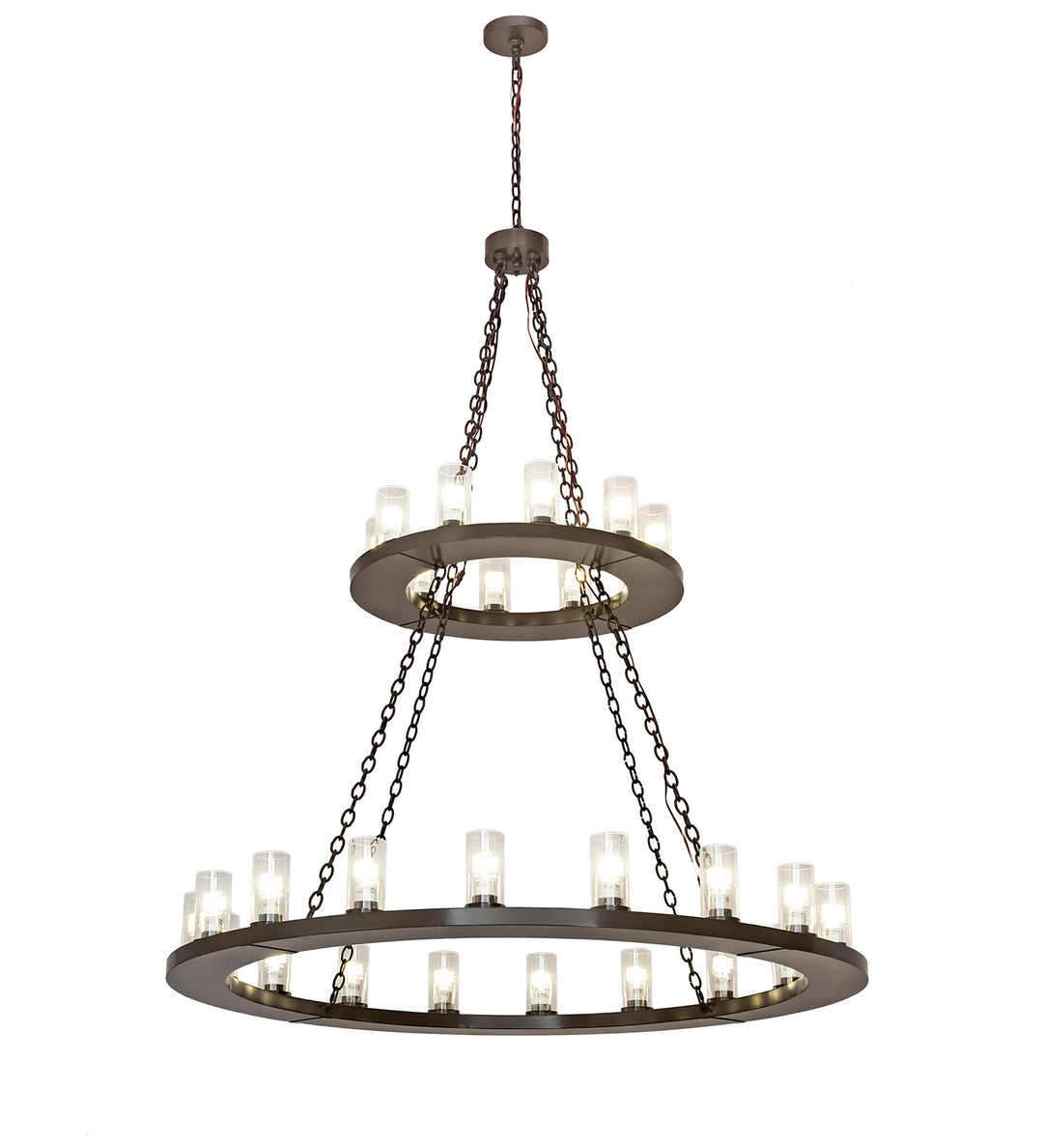 Meyda Tiffany Loxley 202972 Chandelier Light - Timeless Bronze