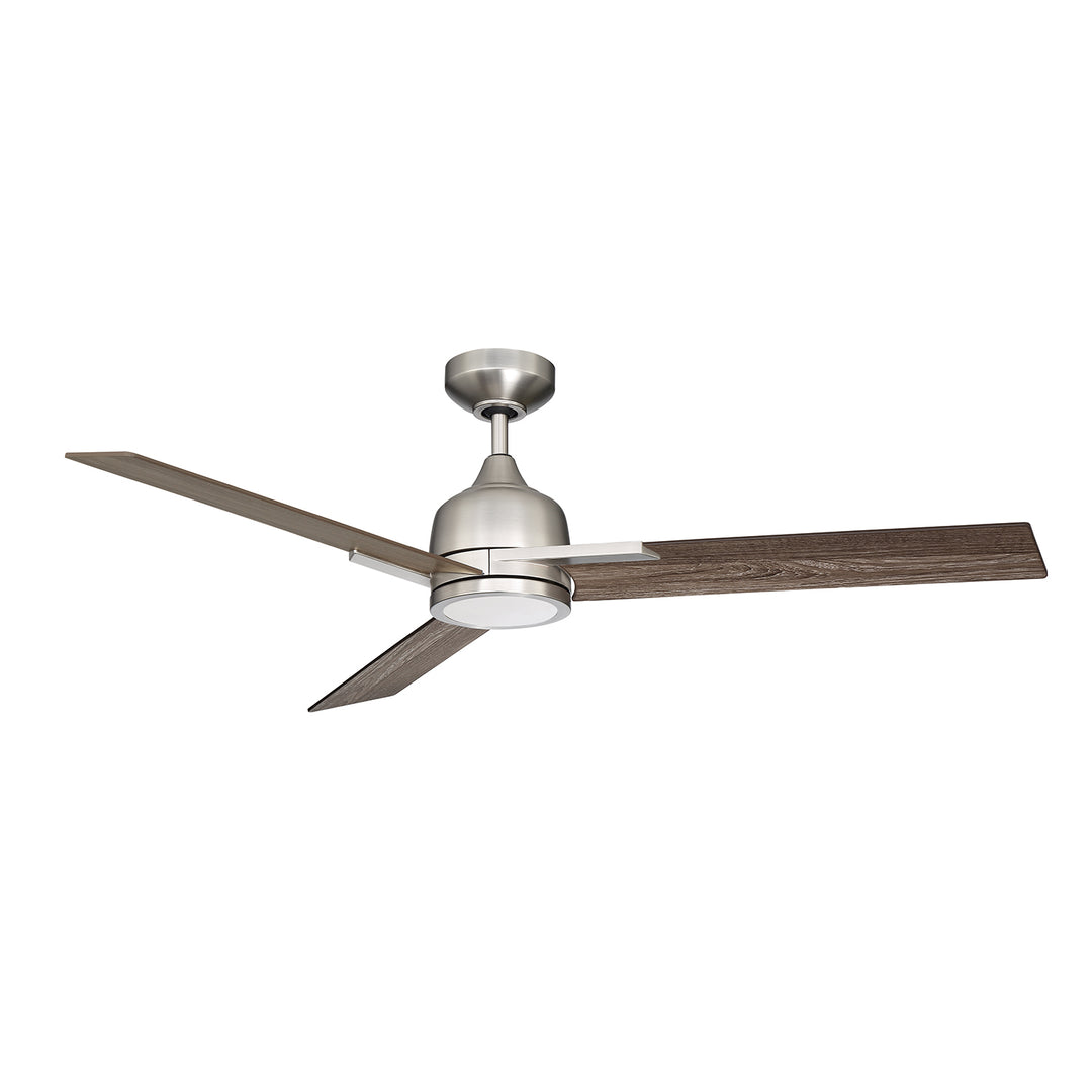 Kendal Triton AC22452-SN Ceiling Fan 52 - Satin Nickel, Vintage Oak/