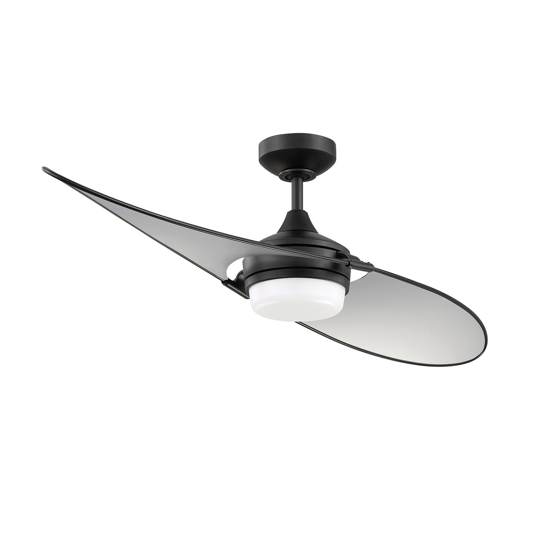 Kendal Tango AC22852-BLK/SN Ceiling Fan 52 - Black, Satin Nickel/