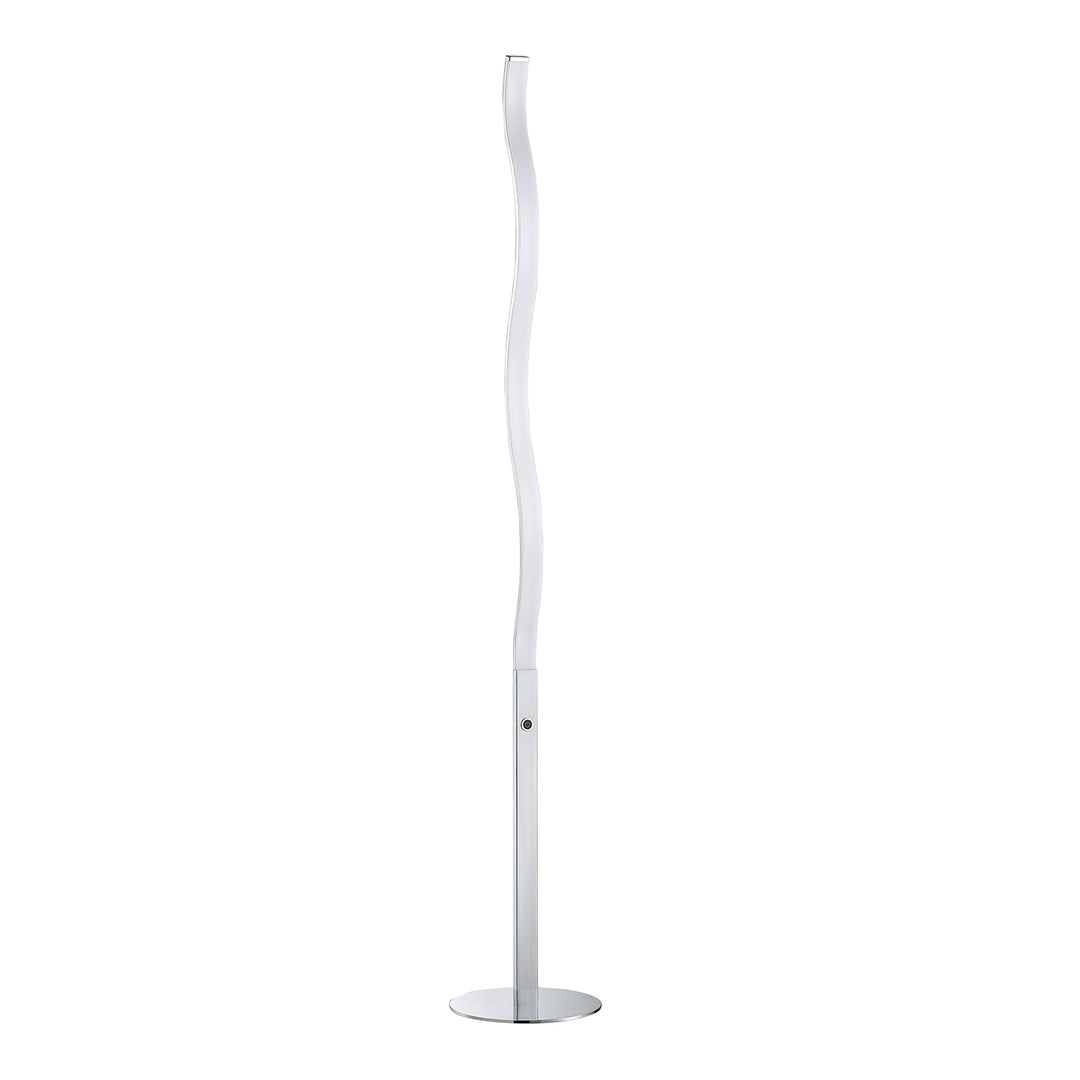 Kendal Lighting FL8162-CH Wave Led Floor Lamp Lamp Chrome