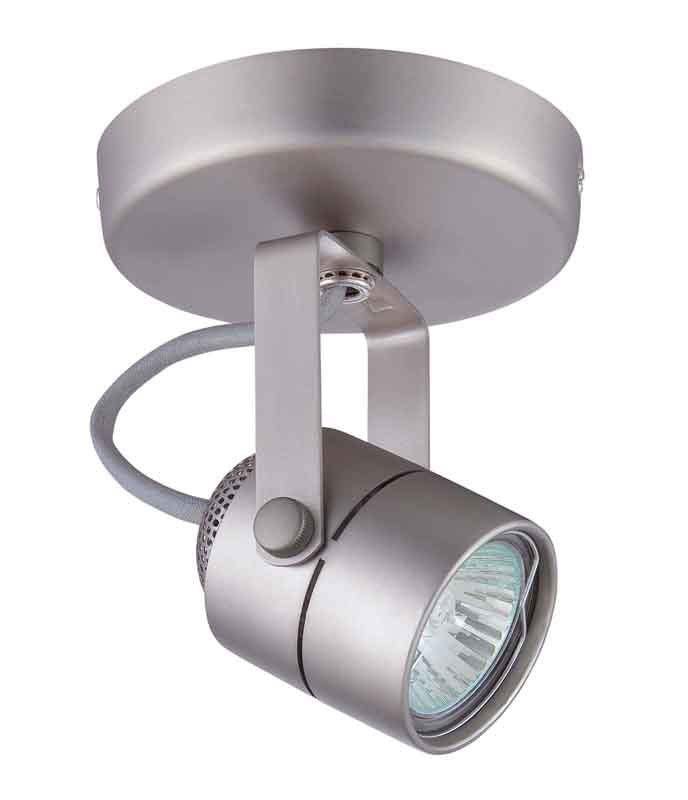 Kendal Lighting MPGU-26-BST  Track - Surface Mount Spots Track Light Pewter, Nickel, Silver