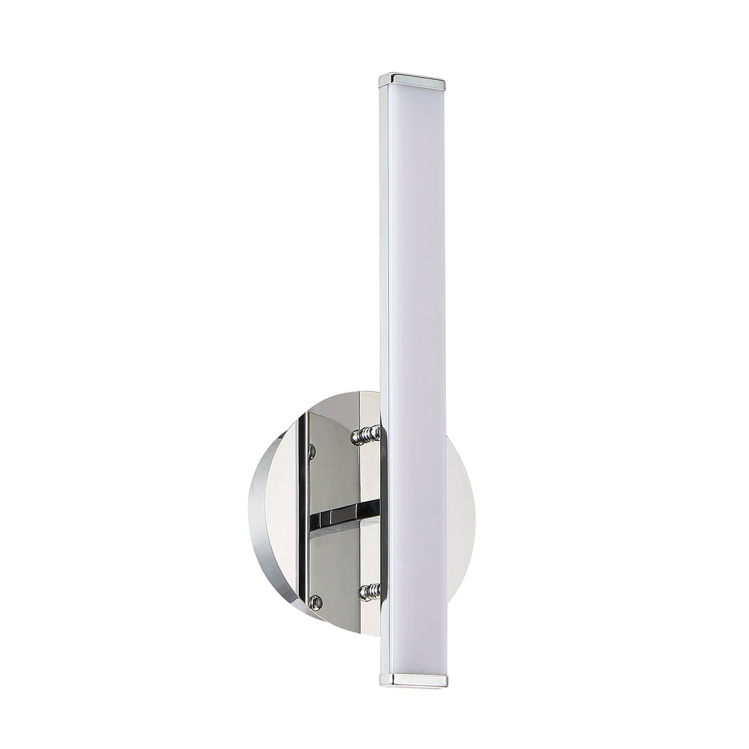 Kendal Strait-Up PF7913WLO-CH Wall Light - Chrome