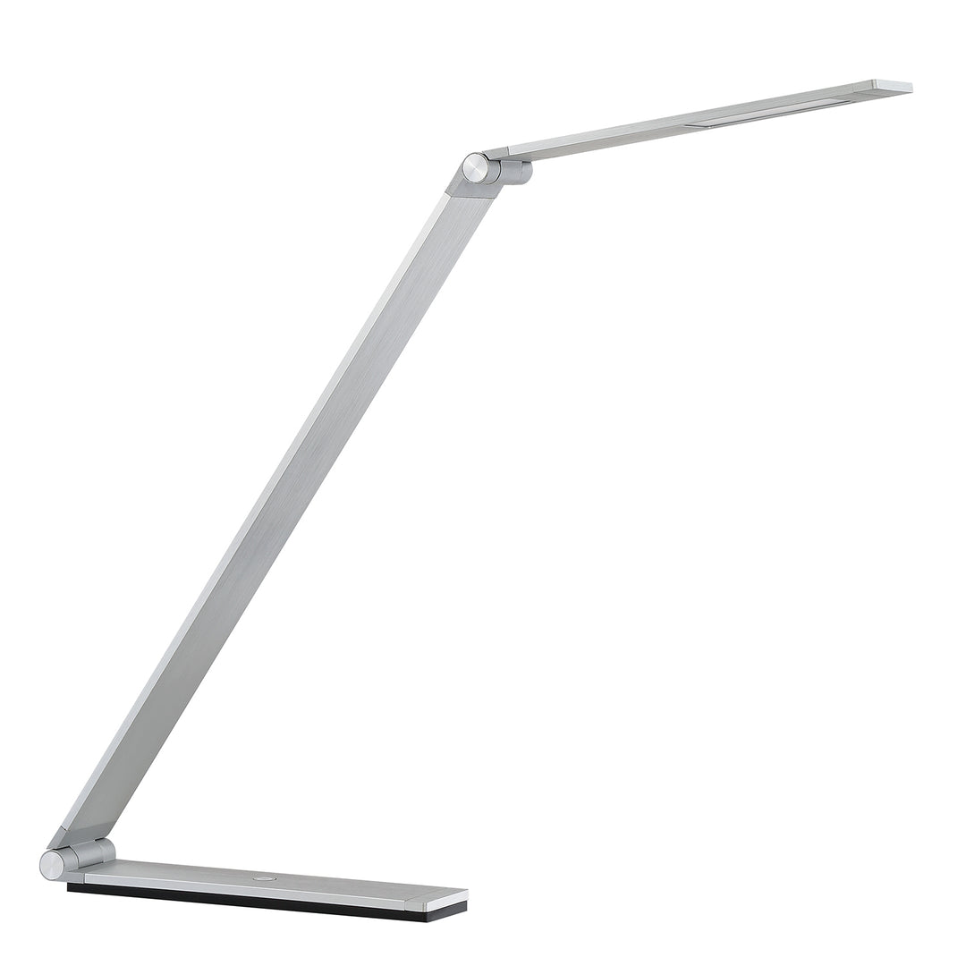 Kendal Lighting PTL8518-AL Cee Led Desk Lamp Lamp Pewter, Nickel, Silver