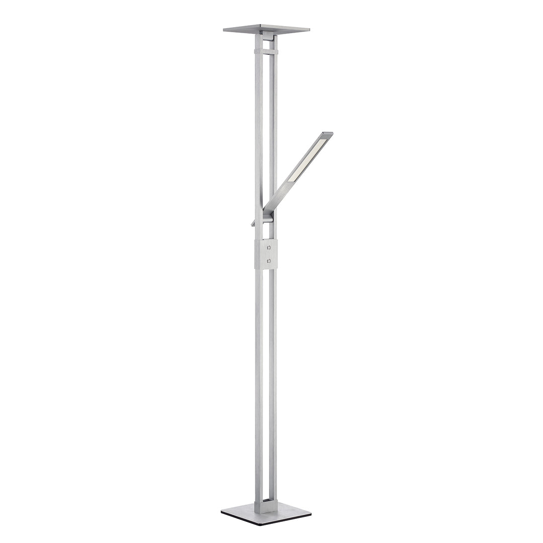Kendal Lighting TC5001-BAL Varr Led Torchiere Lamp Pewter, Nickel, Silver
