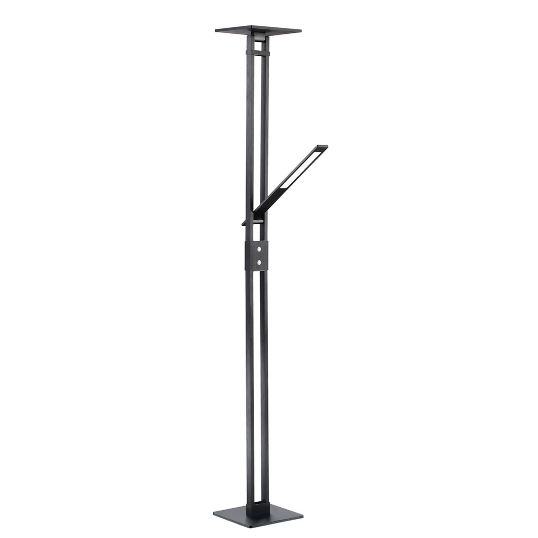 Kendal Lighting TC5001-BLK Varr Led Torchiere Lamp Black