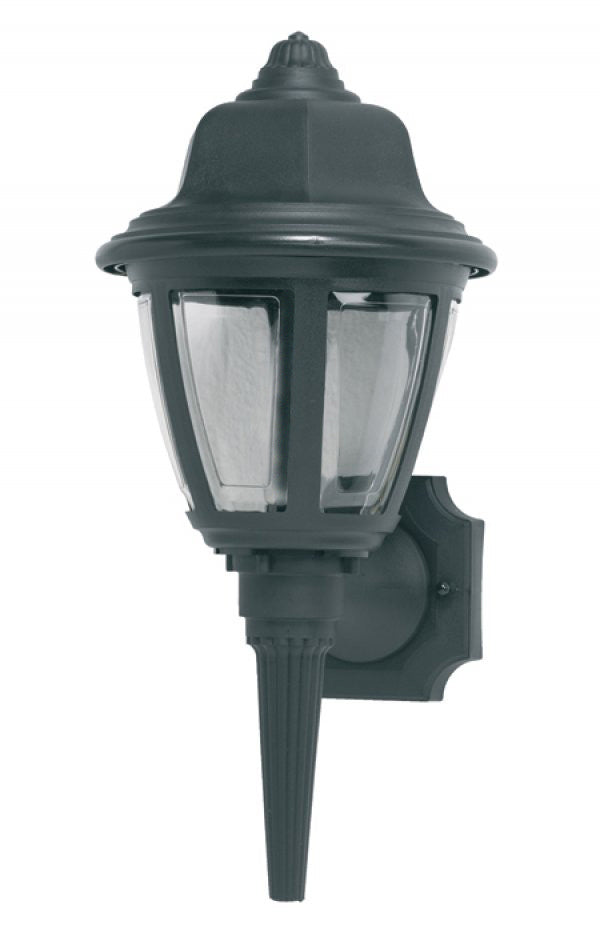 Wave Lighting 204SC-LR12W-BK Park Point Led One Light Wall Mount Outdoor Black