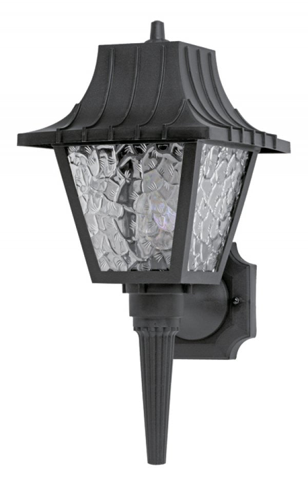 Wave Lighting 208SC-LR12W-BK Hawthorne Led One Light Wall Mount Outdoor Black