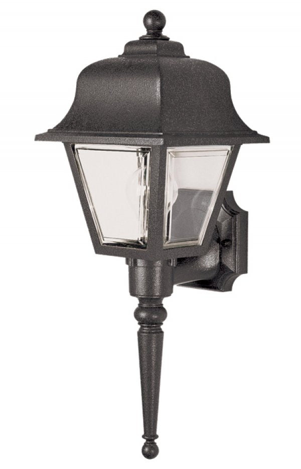 Wave Lighting 220SL-LR12W-BK Led Providence One Light Wall Mount Outdoor Black