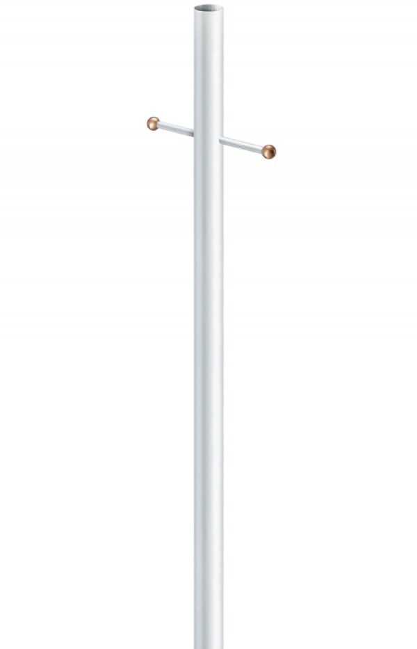 Wave Lighting 293-WH Residential Posts Outdoor Direct Burial Lamp Post Outdoor Black
