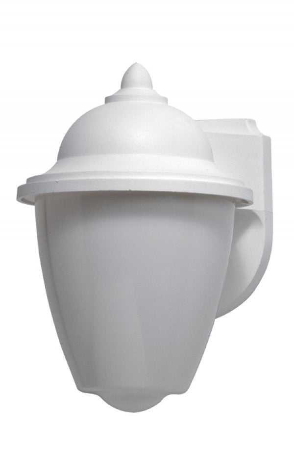Wave Lighting 785-WH Park Point One Light Wall Mount Outdoor White
