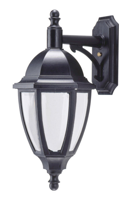 Wave Lighting S11VF-LR15W-BK Everstone Led One Light Lantern Outdoor Black