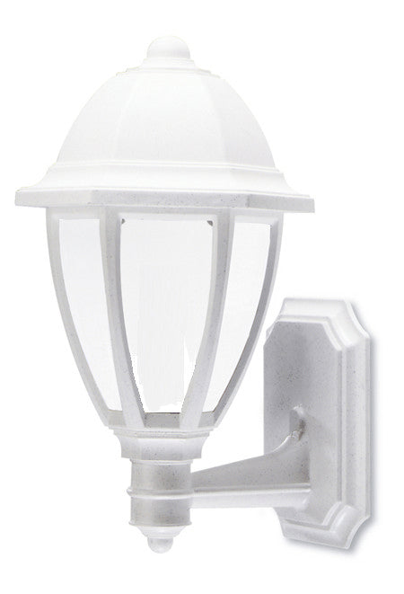 Wave Lighting S21SF-LR12W-WH Everstone Led One Light Lantern Outdoor White
