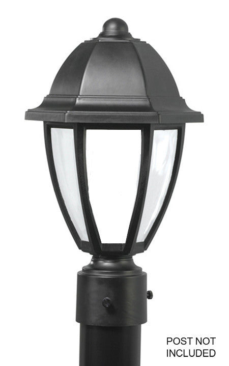 Wave Lighting S21TF-LR12W-BK Everstone Led One Light Lantern Outdoor Black