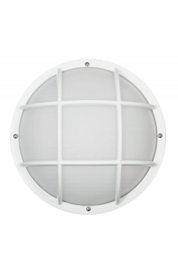 Wave Lighting S772WF-WH Nautical One Light Wall/Ceiling Mount Outdoor White