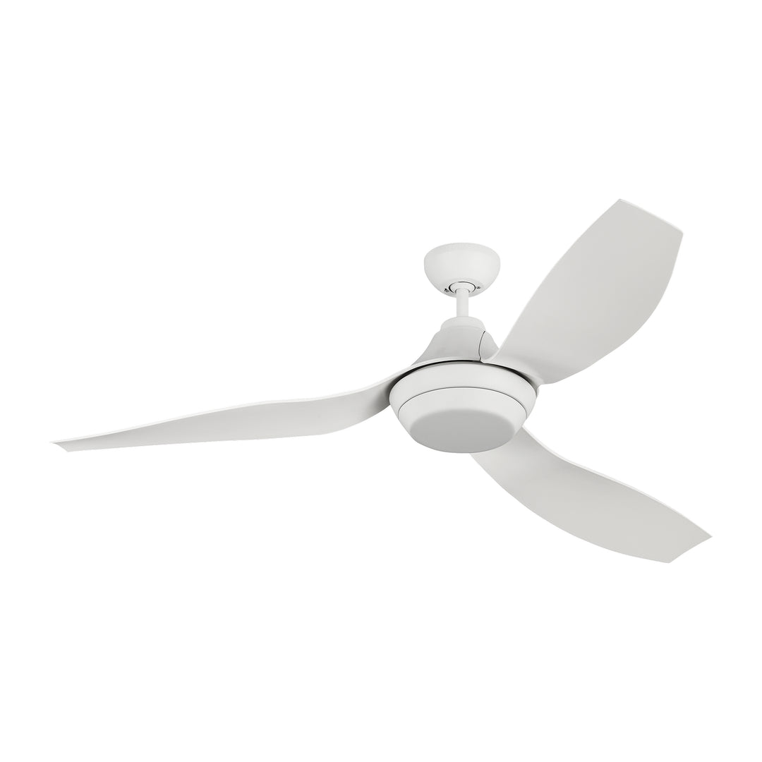 Visual Comfort Fan Avvo 56 3AVOR56RZWD-V1 Ceiling Fan - Matte White, Matte White/Matte White/