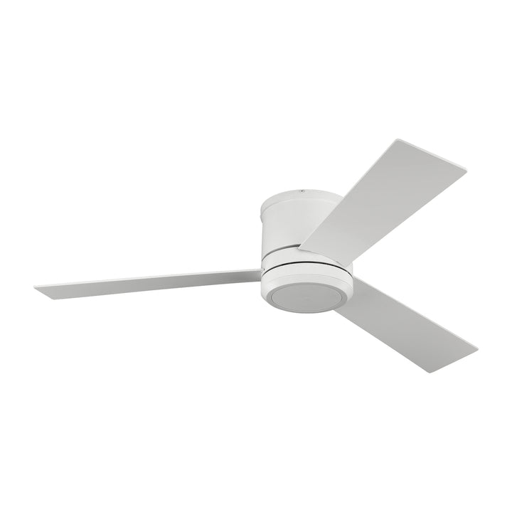 Visual Comfort Fan Clarity 56 3CLMR56RZWD-V1 Ceiling Fan - Matte White, Matte White/Matte White/