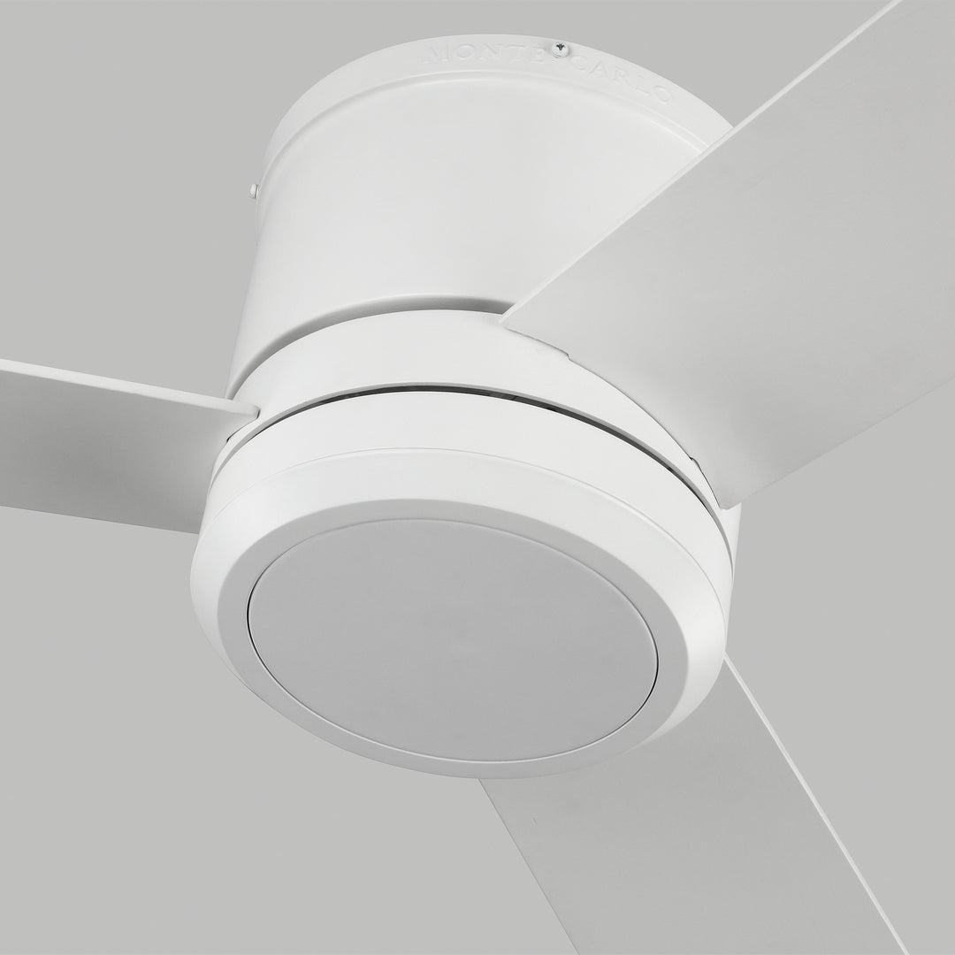 Visual Comfort Fan Clarity 56 3CLMR56RZWD-V1 Ceiling Fan - Matte White, Matte White/Matte White/