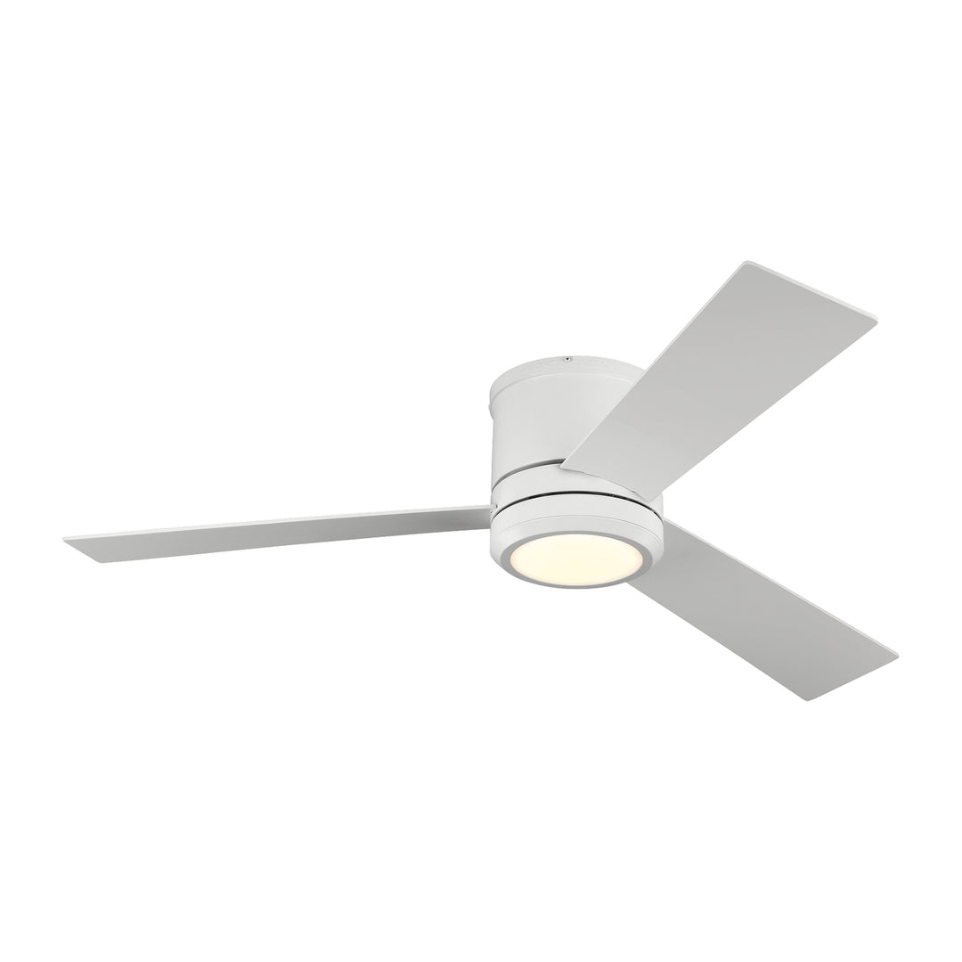 Visual Comfort Fan Clarity 56 3CLMR56RZWD-V1 Ceiling Fan - Matte White, Matte White/Matte White/