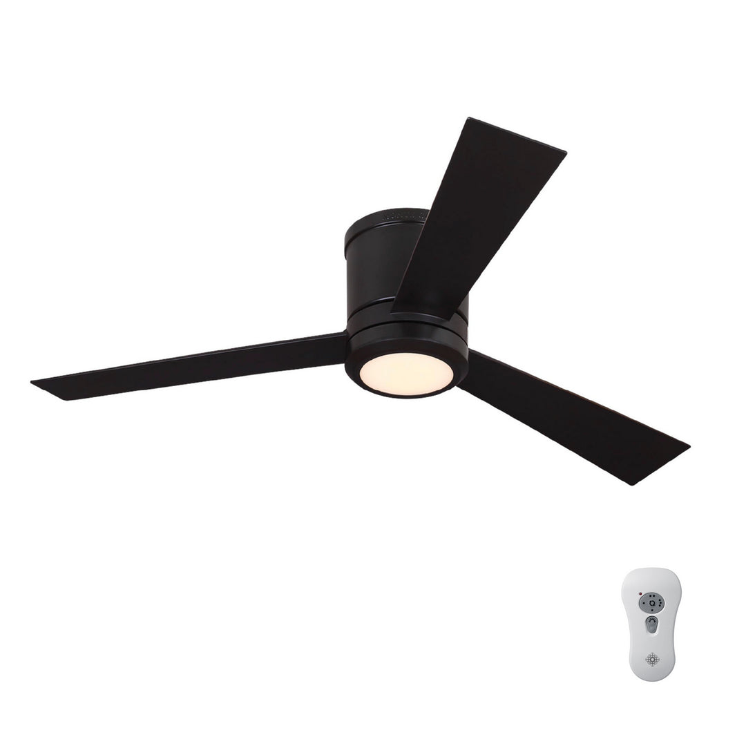 Visual Comfort Fan Clarity 52 3CLYR52OZD-V1 Ceiling Fan - Oil Rubbed Bronze, Roman Bronze/Roman Bronze/