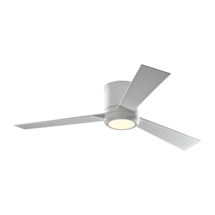 Visual Comfort Fan Clarity 52 3CLYR52RZWD-V1 Ceiling Fan - Matte White, Matte White/Matte White/