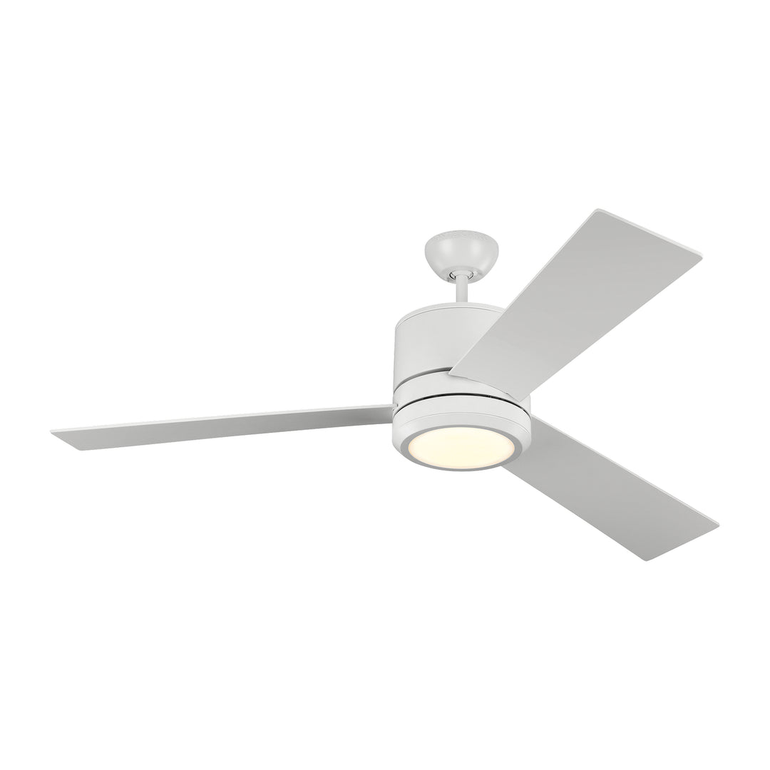 Visual Comfort Fan Vision 56 3VNMR56RZWD-V1 Ceiling Fan - Matte White, Matte White/Matte White/