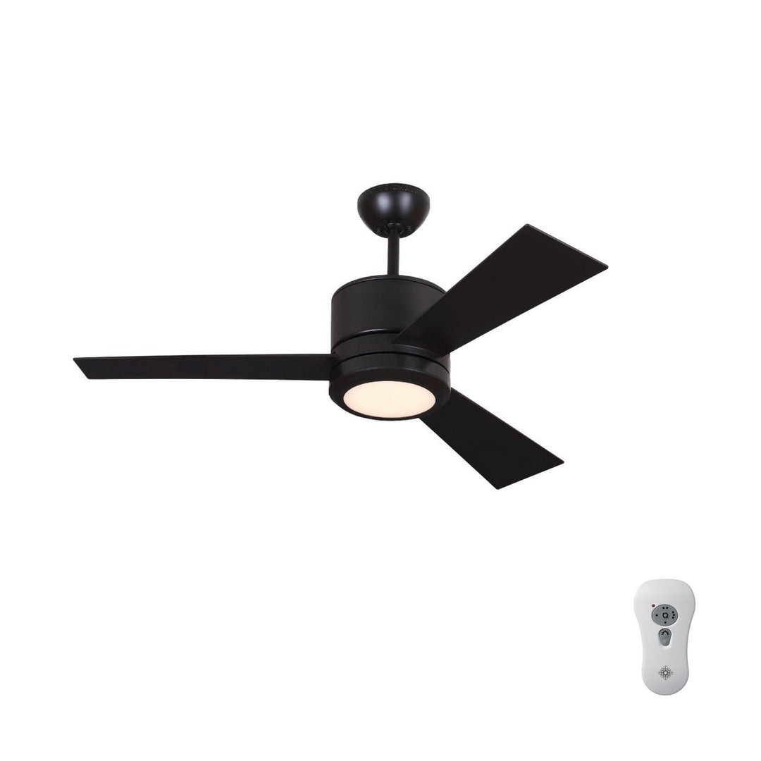 Visual Comfort Fan Vision 42 3VNR42OZD-V1 Ceiling Fan - Oil Rubbed Bronze, Roman Bronze/Roman Bronze/