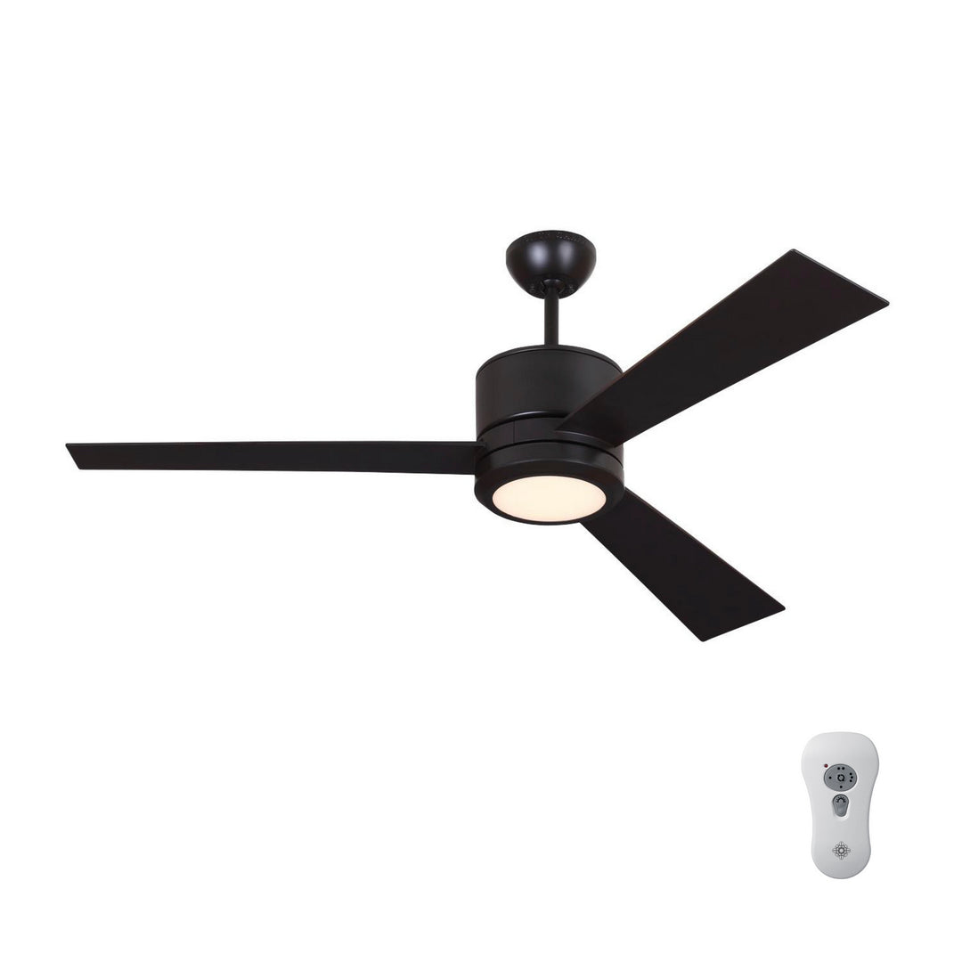 Visual Comfort Fan Vision 52 3VNR52OZD-V1 Ceiling Fan - Oil Rubbed Bronze, Roman Bronze/Roman Bronze/