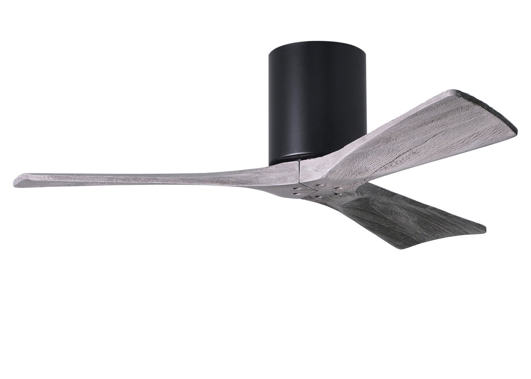 Matthews Fan Company Irene IR3H-BK-BW-42 Ceiling Fan 42 - Matte Black, Barnwood Tone/