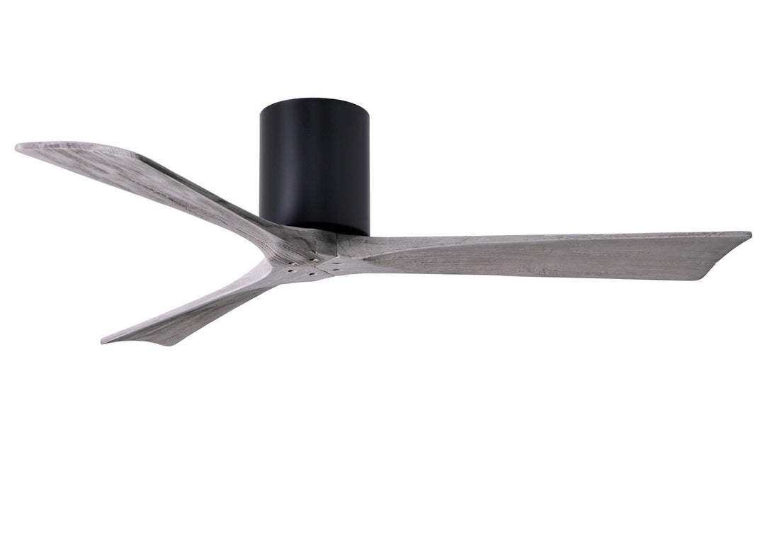 Matthews Fan Company Irene IR3H-BK-BW-52 Ceiling Fan 52 - Matte Black, Barnwood Tone/