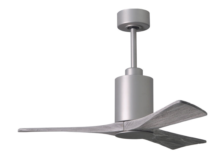 Matthews Fan Company Patricia PA3-BN-BW-42 Ceiling Fan 42 - Brushed Nickel, Barnwood Tone/